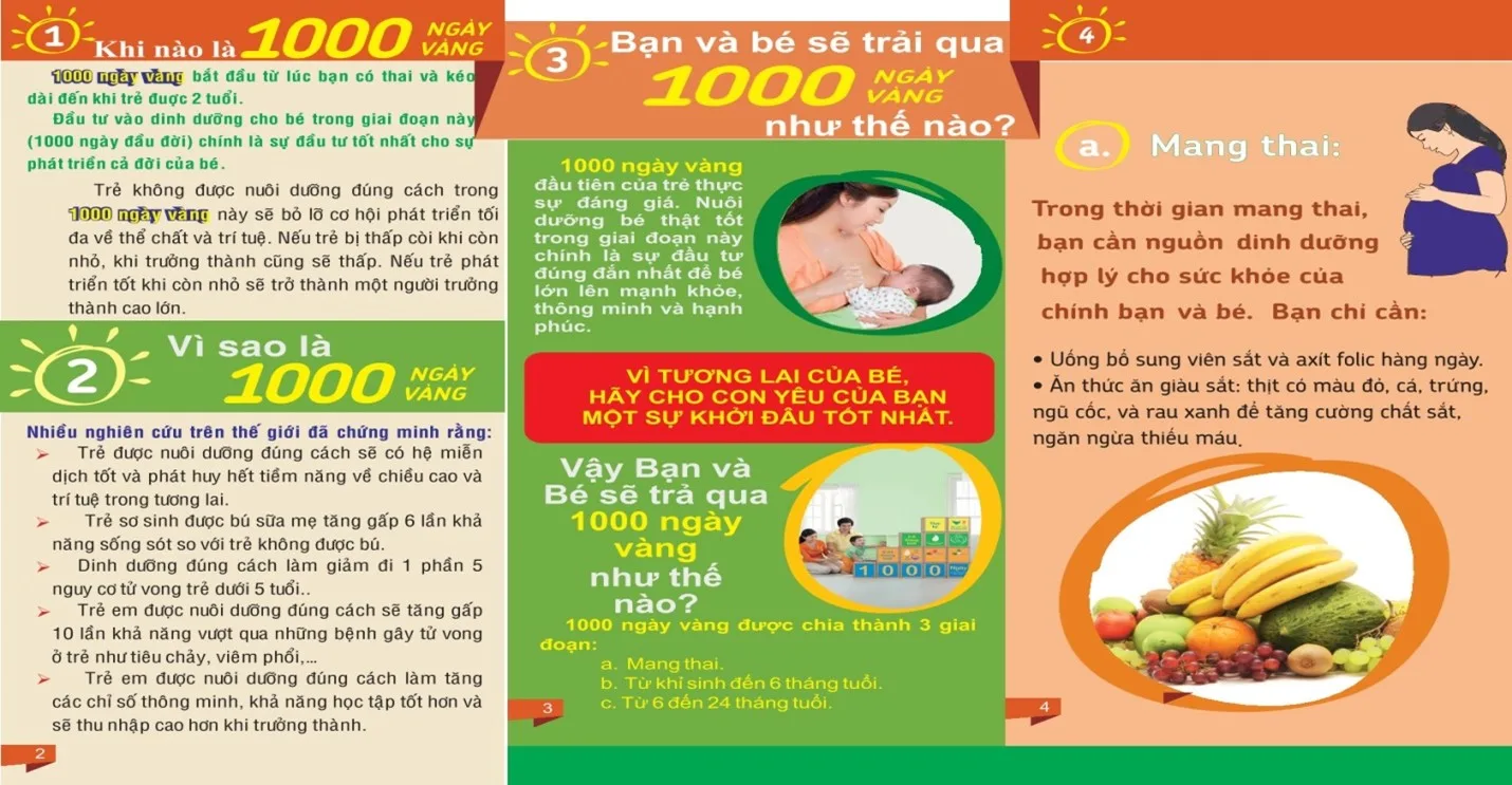 1000 ngày đầu đời – Nền tảng vàng cho sự phát triển trọn đời của trẻ