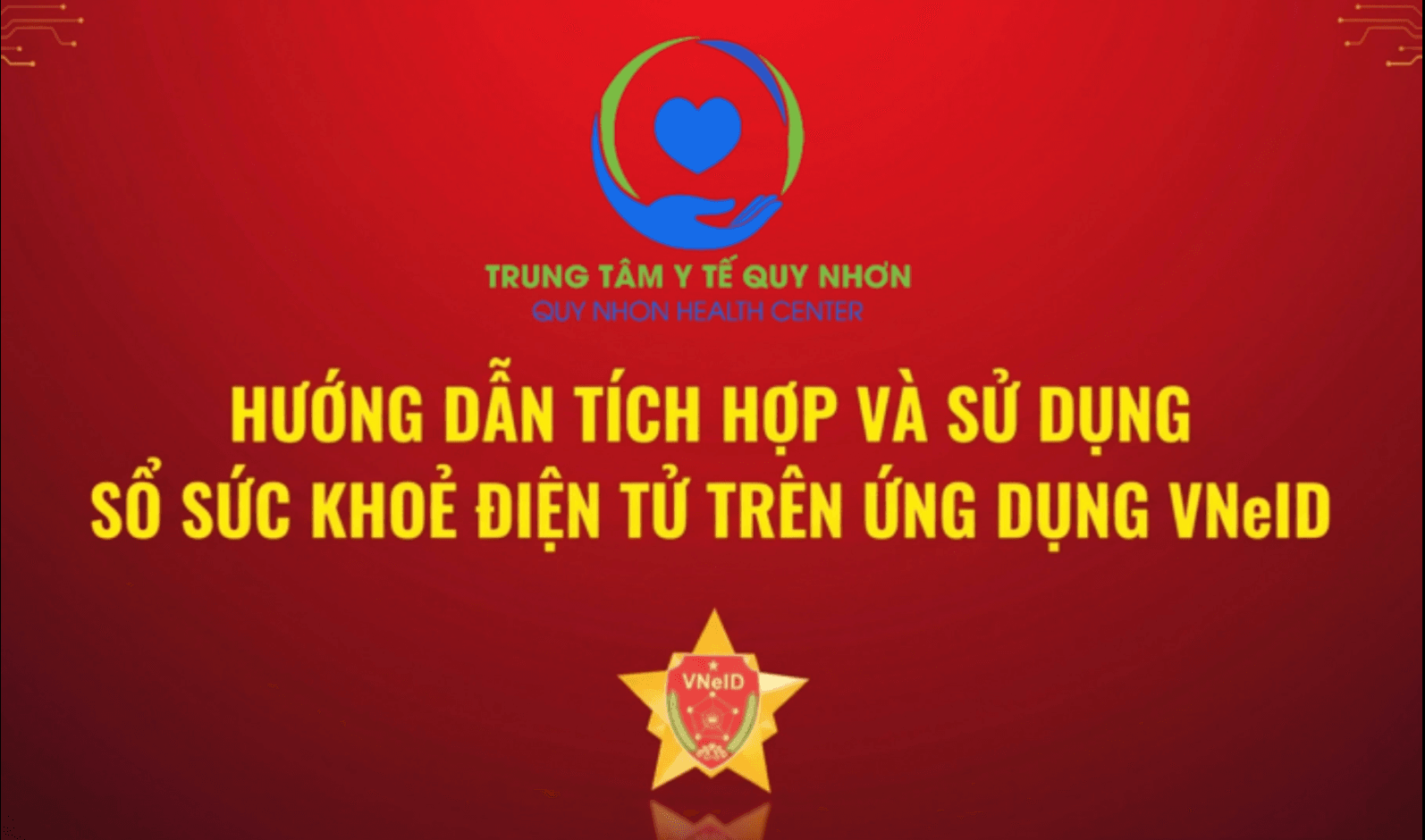 Hướng dẫn tích hợp Sổ sức khỏe điện tử trên ứng dụng VNeID