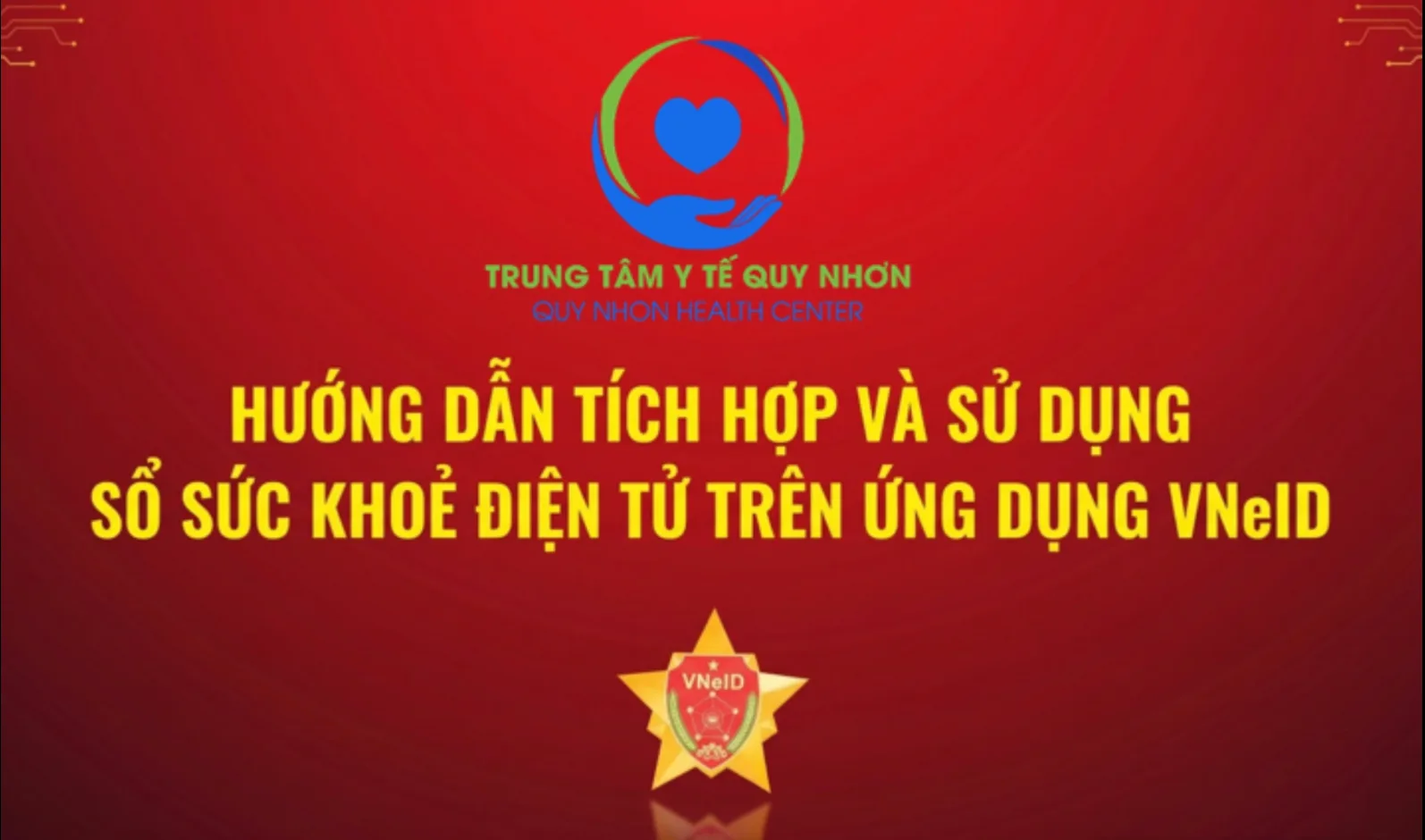 Hướng dẫn tích hợp Sổ sức khỏe điện tử trên ứng dụng VNeID