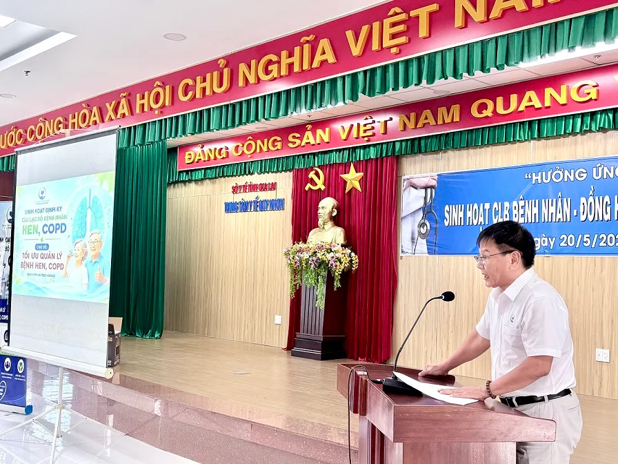 Trung tâm Y tế Quy Nhơn đồng hành cùng người bệnh Hen và COPD